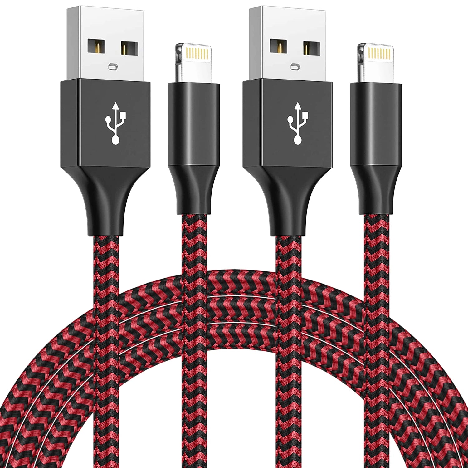 3A Fast Charging USB Charger Cable For iPhone 14 13 12 11 Xs Max Xr X 8 7 6 Plus iPad Origin Mobile Phone Long Data Cord 1m 2m